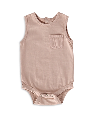 Shop Pehr Unisex Sleeveless Bodysuit - Baby In Peony
