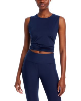 AQUA - Mesh Sleeveless Top