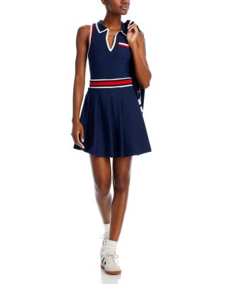 タグ付新品未使用♡polo pleated mini dress AQUA Collared Pleated Mini Dress - Exclusive | Bloomingdale's
