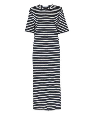 Breton Stripe Jersey Dress