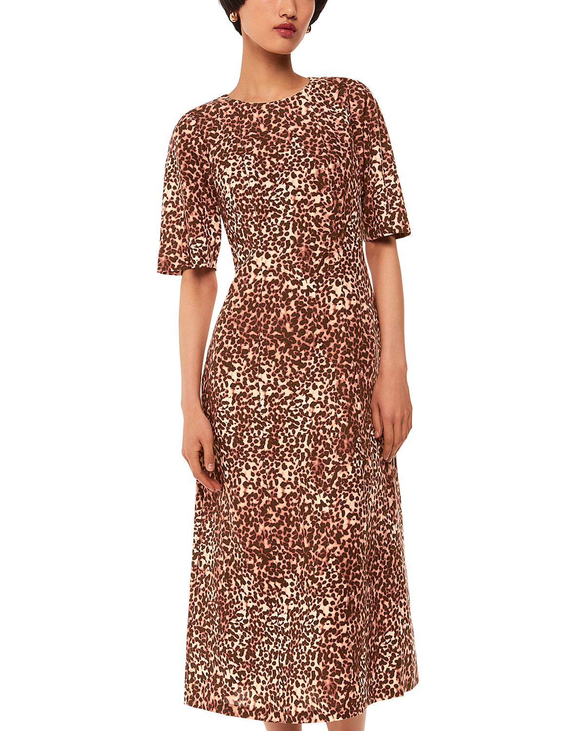 Whistles Marble Spot Dress