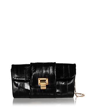 Shop Proenza Schouler Flip Shoulder Chain Bag In Black/gold