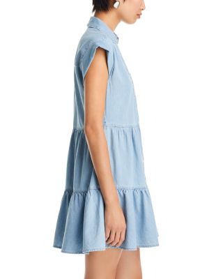 【Veronica Beard】 Trisha tieredコットンミニドレス Veronica Beard Trisha Tiered Mini Dress | Bloomingdale's