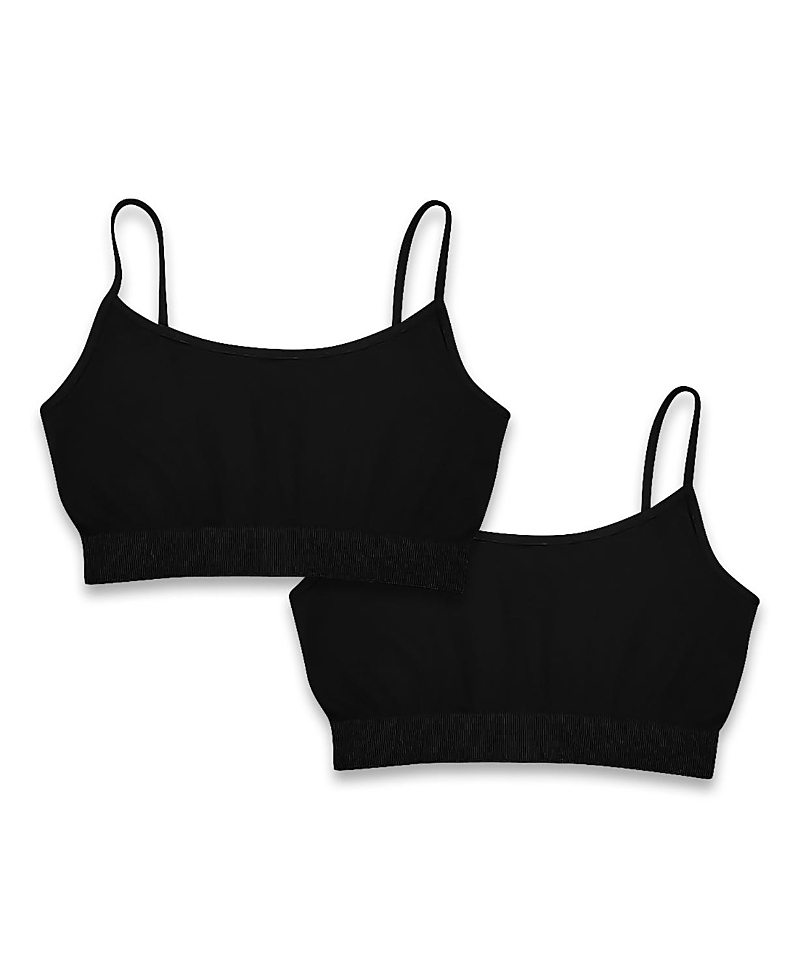 Malibu Sugar Girls' Bundle of Two Bandeau Bra Cami - Big Kid