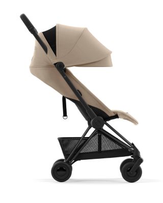 COYA Compact Lightweight Travel Ready Stroller in Matte Black