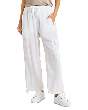 Shop Splendid Kamryn High Rise Cargo Pants In White