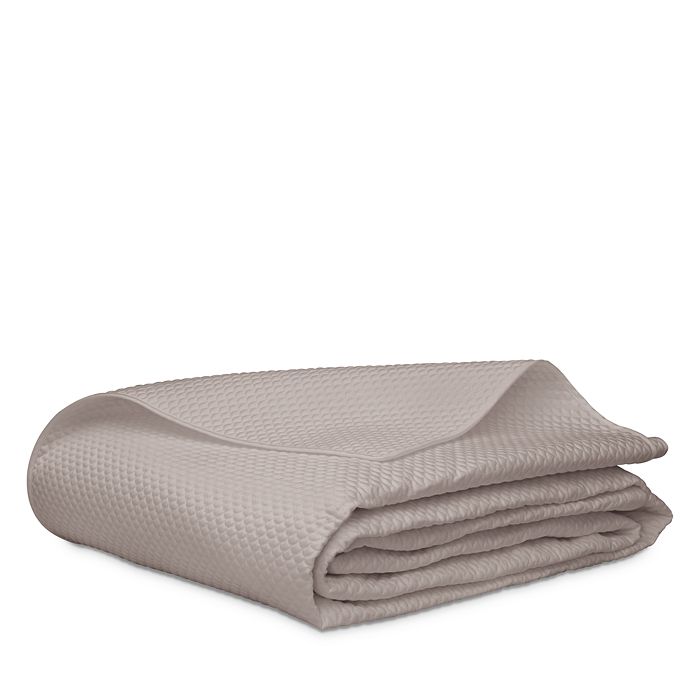 Matouk Alba 600 Thread Count Quilted Euro Sham In Honey