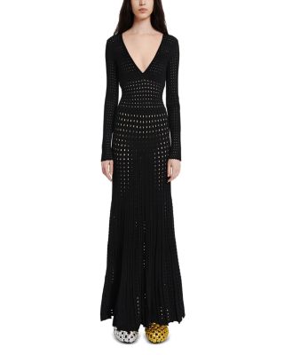 A.W.A.K.E. MODE - Perforated Knit Dress