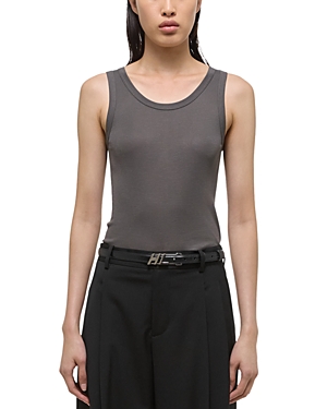 Helmut Lang Classic Tank Top In Graphite
