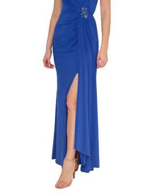 One Shoulder Evening Gown