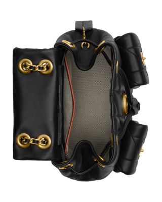 Tabby Quilted Leather Convertible Backpack