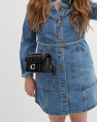 Quilted Tabby Shoulder Bag 20 With Chain