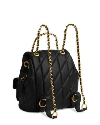 Tabby Quilted Leather Convertible Backpack