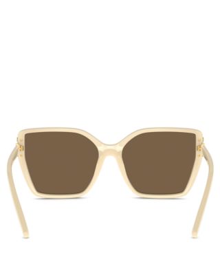 Flat Eleanor Square Sunglasses, 58mm