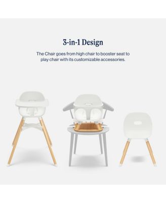  Unisex 3-in-1 High Chair All In One Bundle - Baby