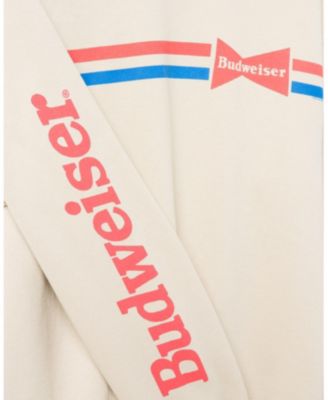 Unisex Budweiser Striped Flea Market Fleece