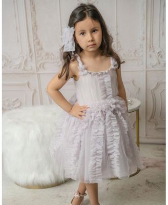 Girls' Ariel Lavender Tulle Dress - Baby, Little Kid, Big Kid
