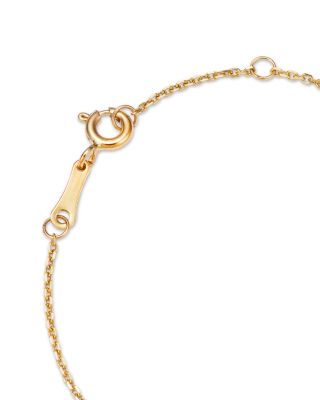 Children's Swan ID Bracelet in 14K Yellow Gold