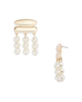 AQUA - Imitation Pearl Earrings - Exclusive