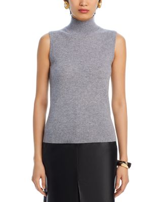 Sleeveless 100% Cashmere Sweater - Exclusive
