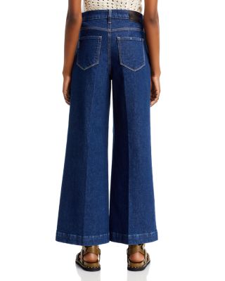 PAIGE Harper Wide Leg Ankle Jeans in Casa Bloomingdale's