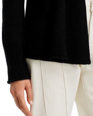 100% Cashmere Drape Front Cardigan - Exclusive