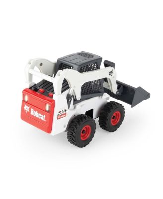  1/16 Big Farm Bobcat Skid Steer Set Toy with Accessories years+ - Ages 5-7