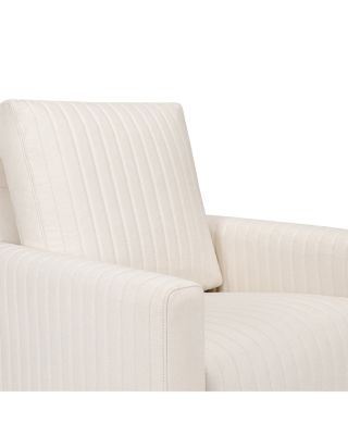 Poe Water Repellent & Stain Resistant Channeled Swivel Glider
