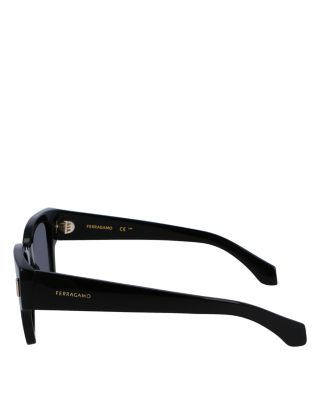 Rivet Square Sunglasses, 52mm