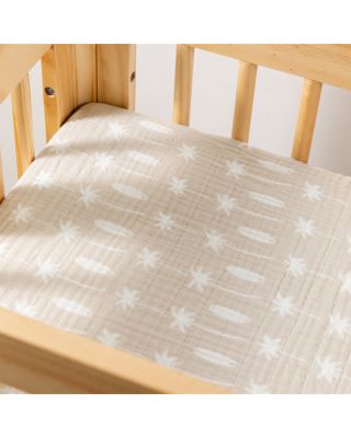All Stages Bassinet Sheet in GOTS Certified Organic Muslin Cotton