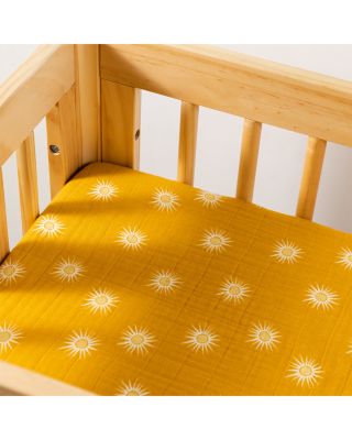 All Stages Bassinet Sheet in GOTS Certified Organic Muslin Cotton