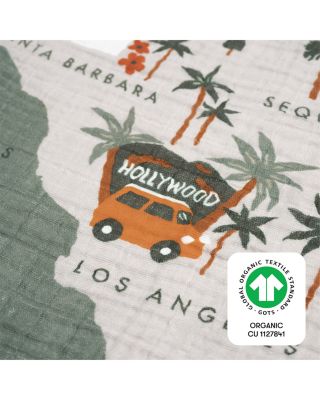 Quilt in 3 Layer GOTS Certified Organic Muslin Cotton