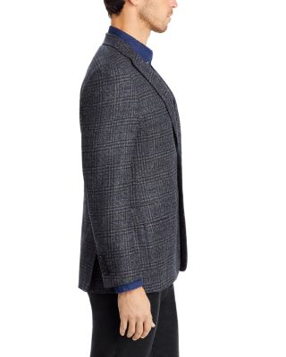 Siena Boucle Plaid Regular Fit Sport Coat