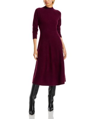 C by Bloomingdale's Cashmere - Mock Neck Dress