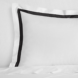 Sferra Estate Sham, Standard In White/black