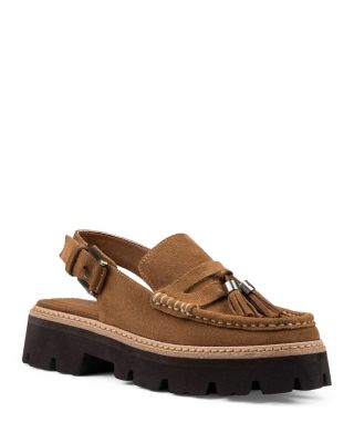 Donald Pliner - Women's Tassel Slingback Loafer Flats