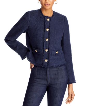【Her lip to】Hemingway Check Tweed Jacket herlipto 【9月10日(日)19時発売新作】 Hemingway Check Tweed