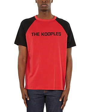 The Kooples Logo Tee In Multi