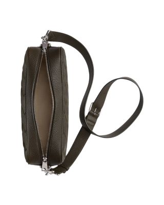Medium Intrecciato Leather Crossbody Bag