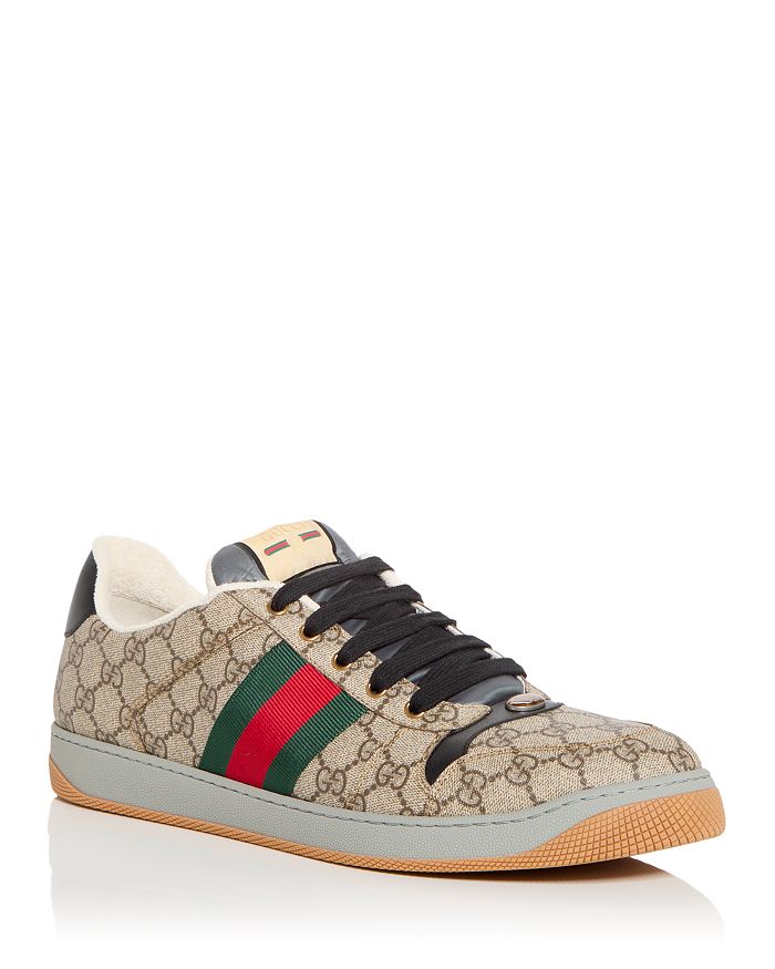 Gucci Men's Low Top Canvas Sneakers | Bloomingdale's