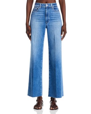 Anessa 31&amp;quot; High Rise Wide Leg Jeans in Flamenco Distressed