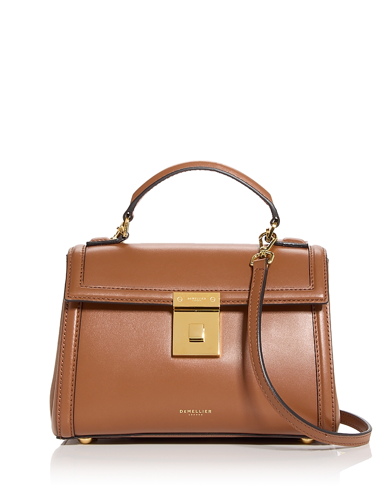 Demellier Paris Convertible Top Handle Bag In Tan