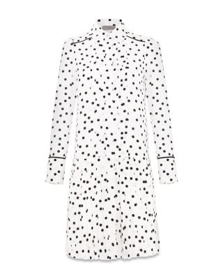 Francesca Pleated Shirt Dress