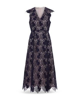Hannah Lace Midi Dress