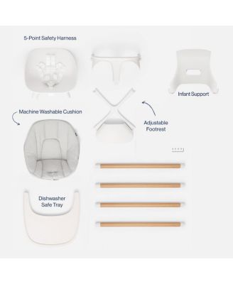  3-in-1 High Chair Infant Bundle