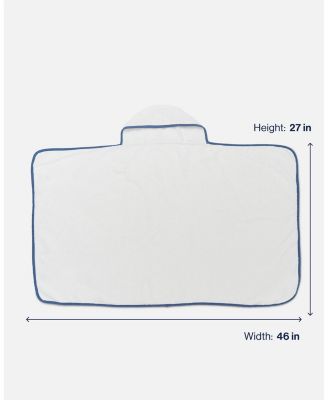 100% Organic Hooded Towel + Washcloth 2-Pack