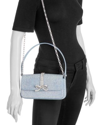 ショルダーバッグ・ポシェット Baguette With Charm Shoulder Bag - SELF PORTRAIT - Leather - Tan Leather Baguette Shoulder Bag With Charm – self-portrait-US