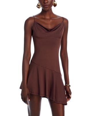 Nia Asymmetric Mini Dress
