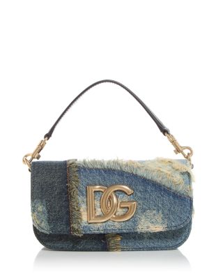 Dolce & Gabbana - Denim Patchwork Shoulder Bag