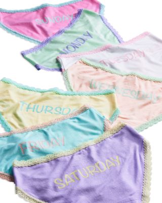 KatieJnyc - Girls' Tween Days of the Week Undies - Big Kid